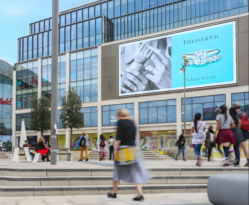 Case study of commercial space signage