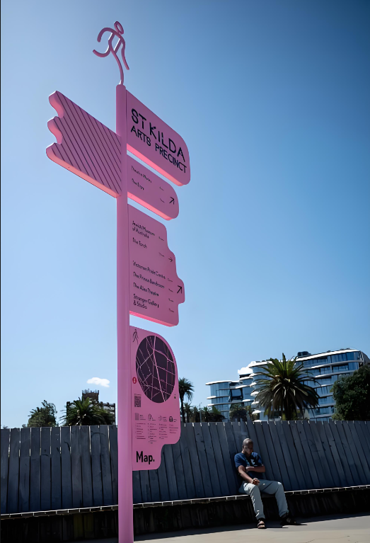 Case study of cultural and tourism signage