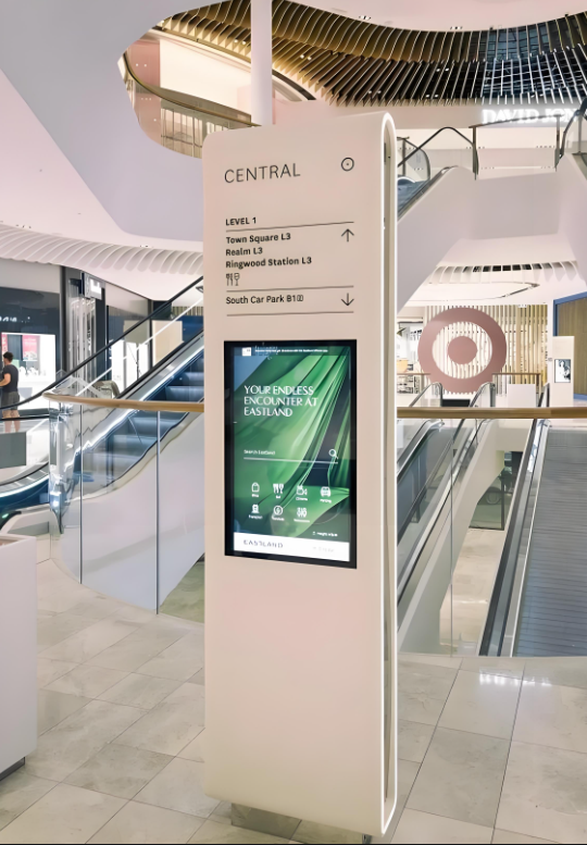 Case study of commercial space signage